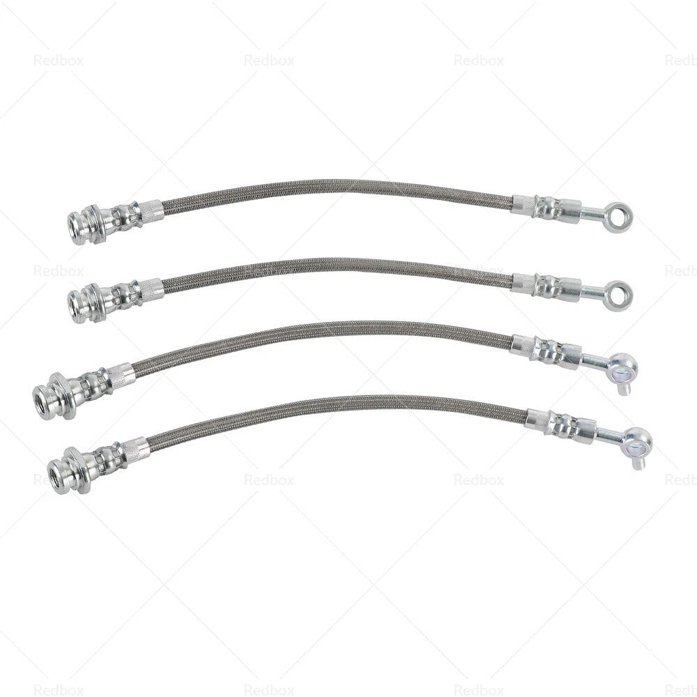 Braided Brake Line Hose Set for Nissan Patrol GQ Y60/Ford Maverick DA (1990-1997)