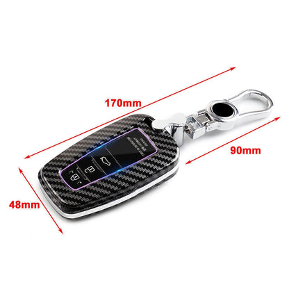 Remote Key Fob Case for Toyota Camry, Corolla, C-HR, Prado, RAV4, Prius