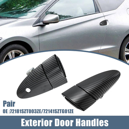Carbon Fiber Pattern Door Handle for Honda