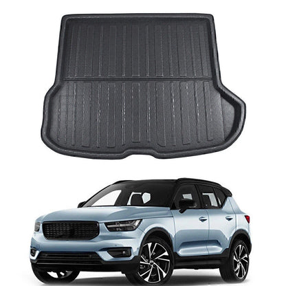 Rear Black Trunk Cargo Mat for Volvo XC40 (2017-2020)
