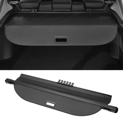 Retractable Cargo Cover for Toyota RAV4 Trunk Parcel Shelf Black Carbon Fiber