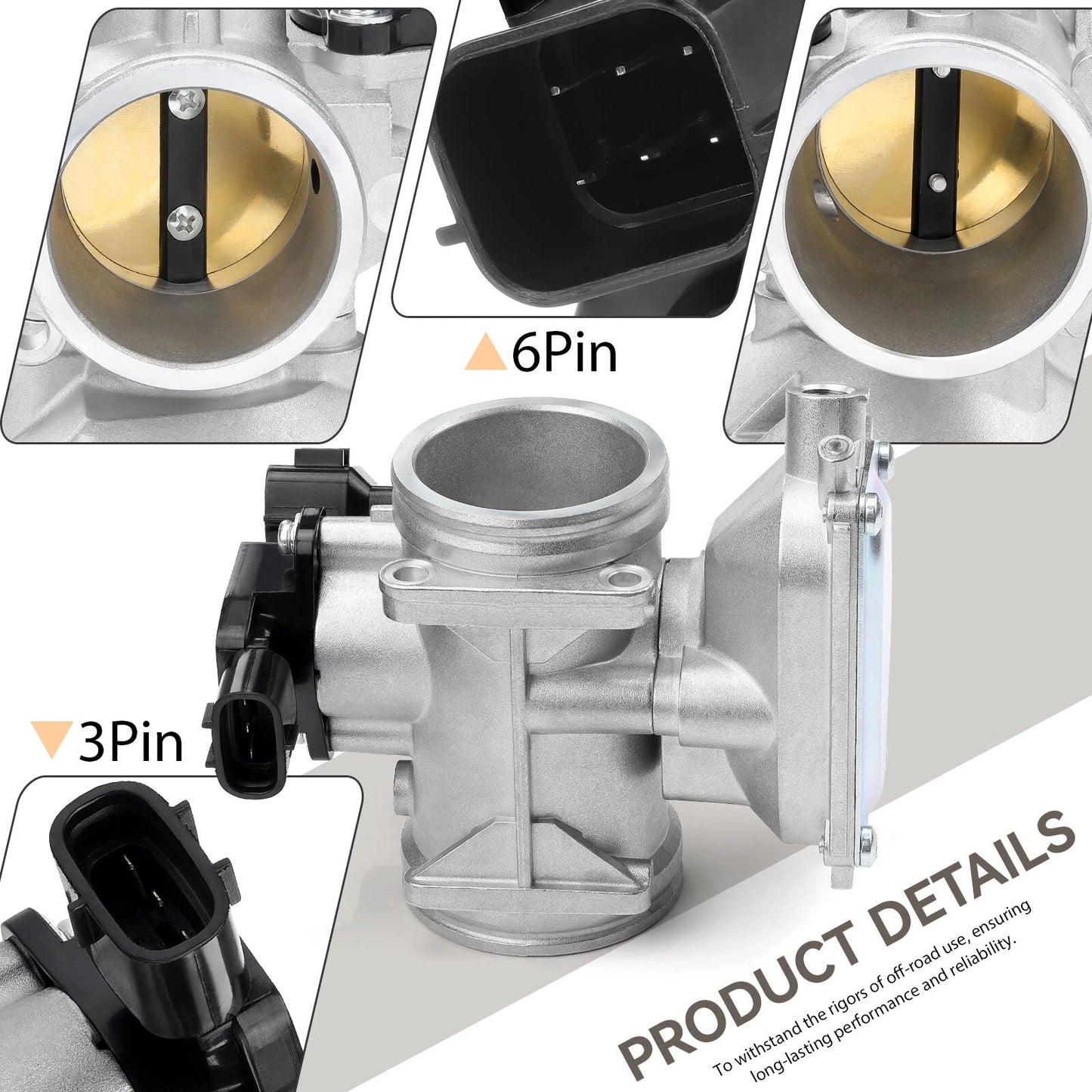 Throttle Body for Polaris Ranger XP 800 / Crew 800 (2011–2014)