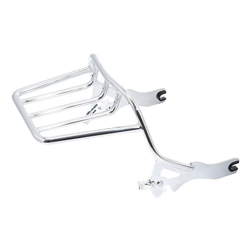 Chrome Luggage Mount Rack for Harley Softail FXFB FXFBS (2018-2024)