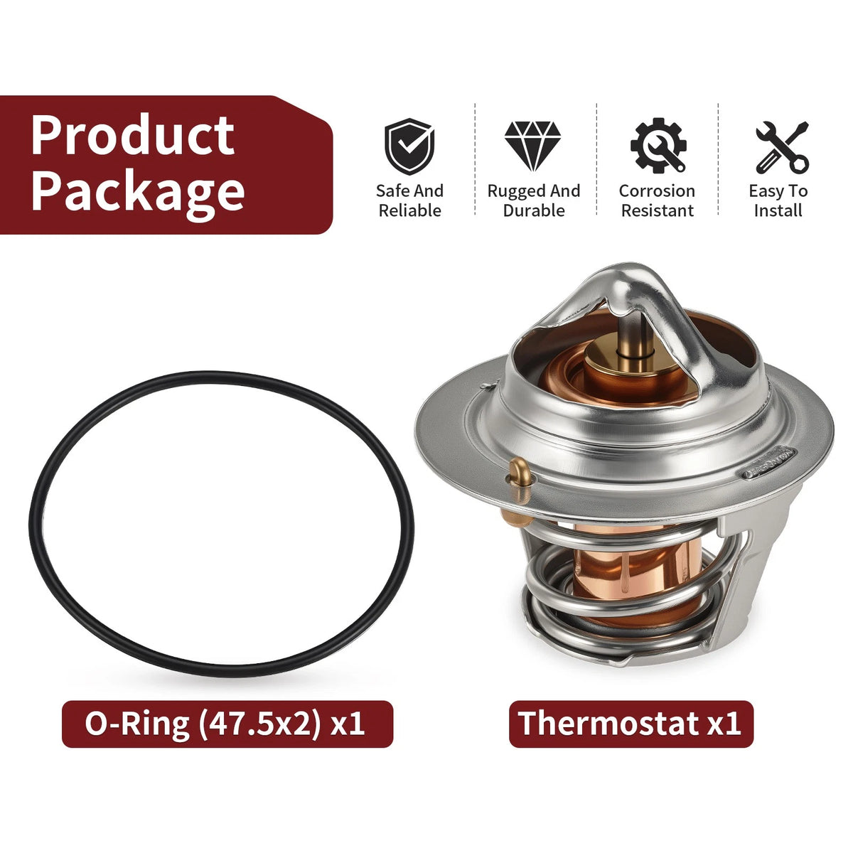 Thermostat O-Ring for Honda Interceptor 750 VFR750F (1986-1997)