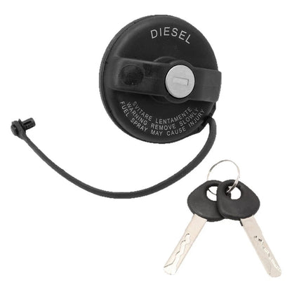 Fuel Tank Cap w/ 2 Keys for 2006-Up Fiat Ducato, Peugeot Boxer, Jumper