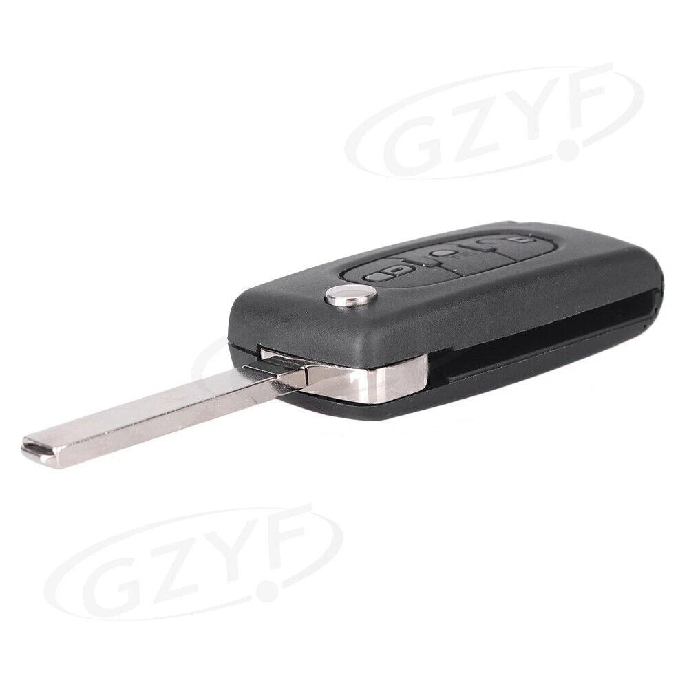 Remote Key Fob Shell Case for CITROEN Peugeot C2 C3 C4 C5 C6 C8