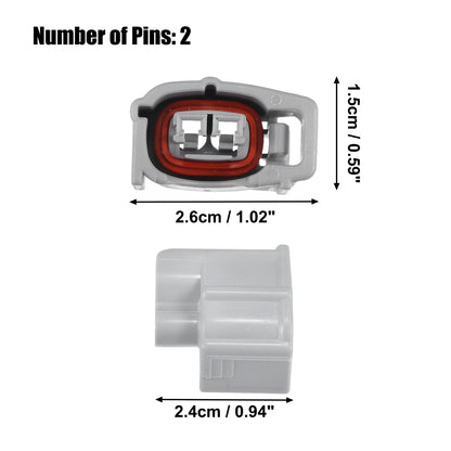 Fuel Injector Connector Adapter Plug Kit for Toyota (No Year Specified)