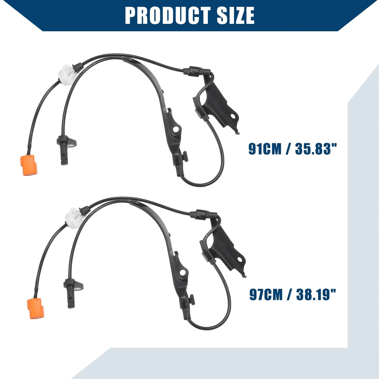 Front ABS Wheel Speed Sensor for Honda Accord (2003-2007) 2 x Sensors