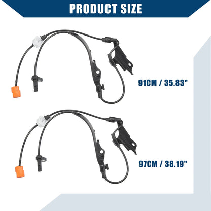 Front ABS Wheel Speed Sensor for Honda Accord (2003-2007) 2 x Sensors