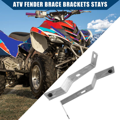 Rear Fender Brace Brackets Stays 1 Pair for Yamaha Banshee (1987–2006)