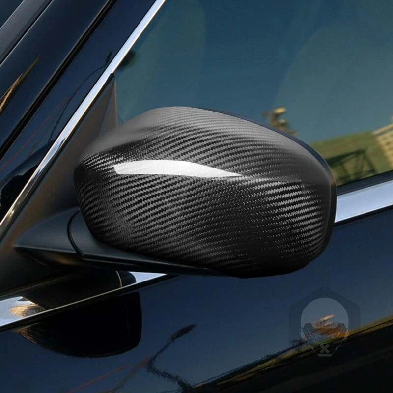 REAL Carbon Fiber Rearview Mirror Cap Cover Trim Fit for Chrysler 300C 2003-2011