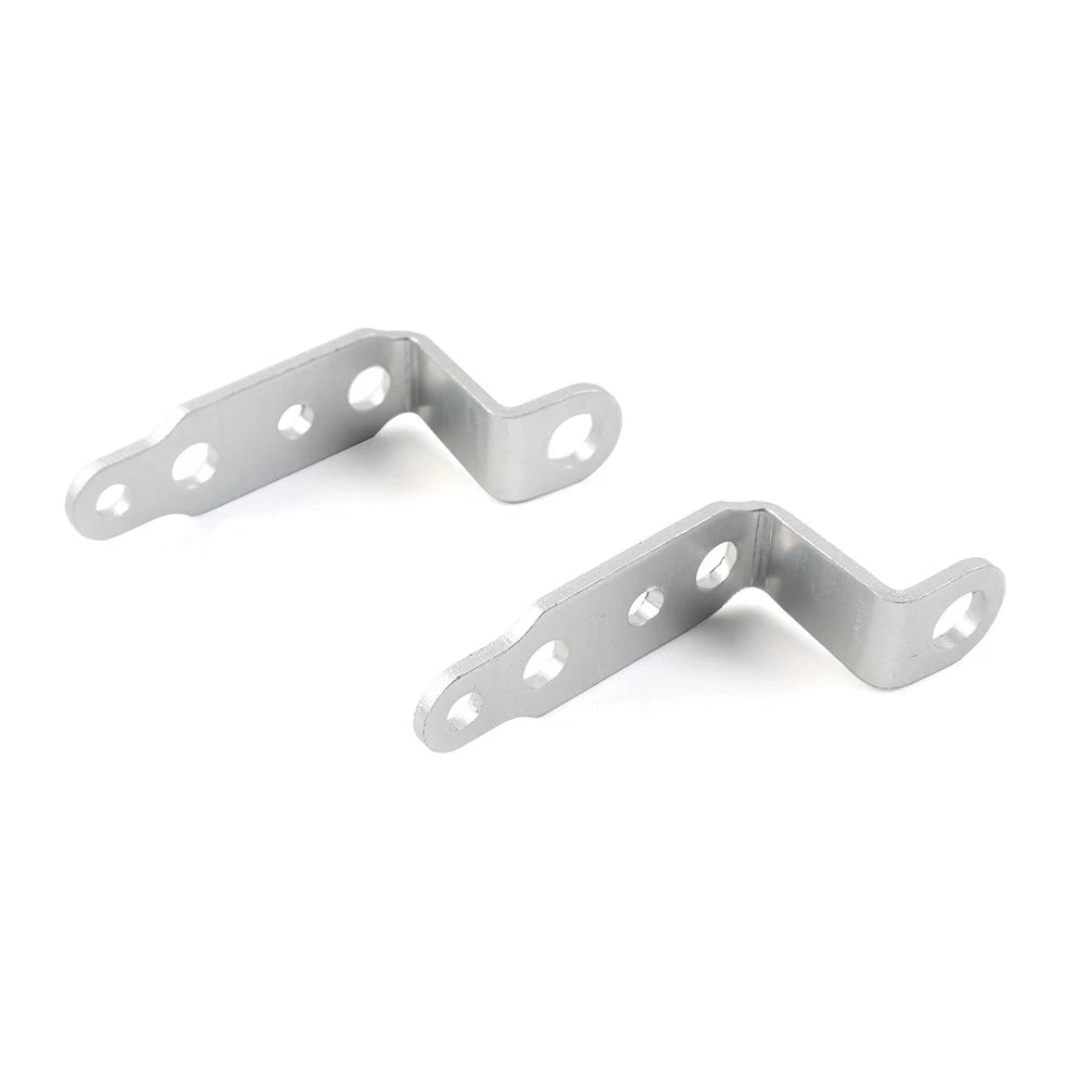 Universal Silver Spotlight Bracket for Headlight Rearview Mirror (N/A)