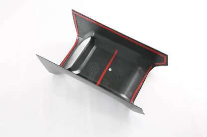 Carbon Fiber Rear Air Outlet Vent Panel Cover for 2020-2023 Toyota Highlander (2020-2023)