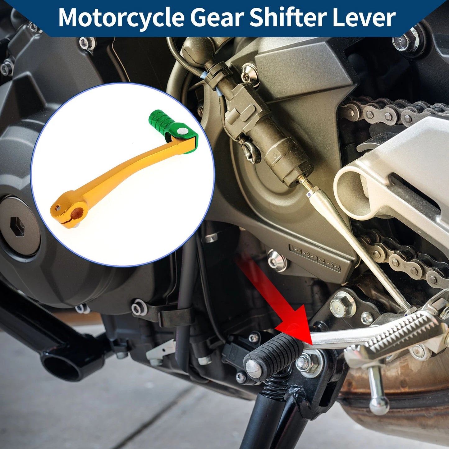 Folding Shifter Lever for Bosuer 125