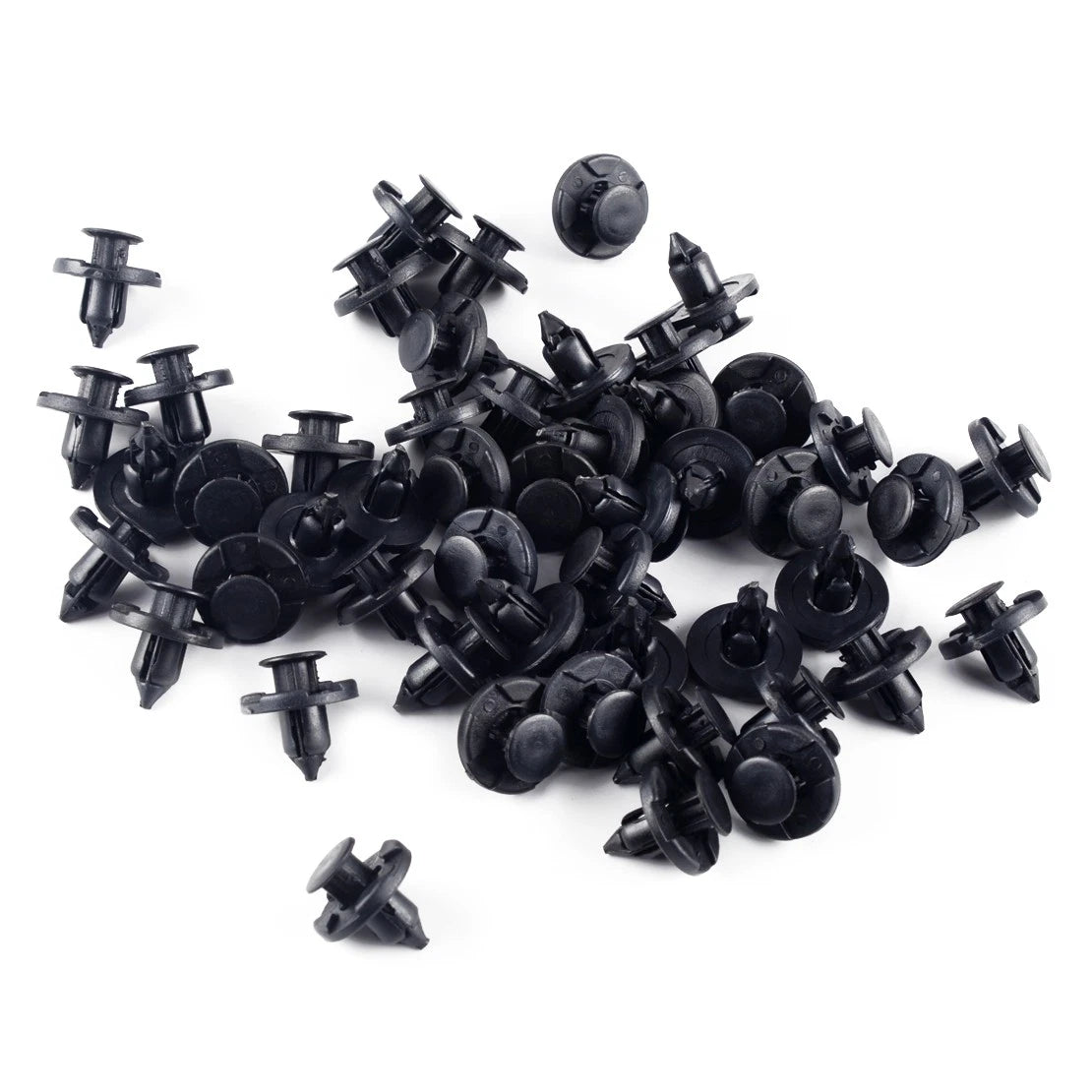 50 x Expanding Rivets for Nissan Bumper Fender Mounting Clips (Fits 8mm)