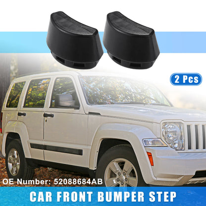 2 x Front Bumper Step Bumpers for Jeep Liberty KJ (2002-2007)