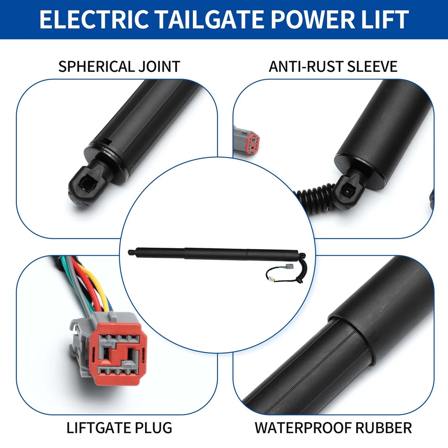 Rear LH Tailgate Lift Support for Ford Edge (2015-2018)