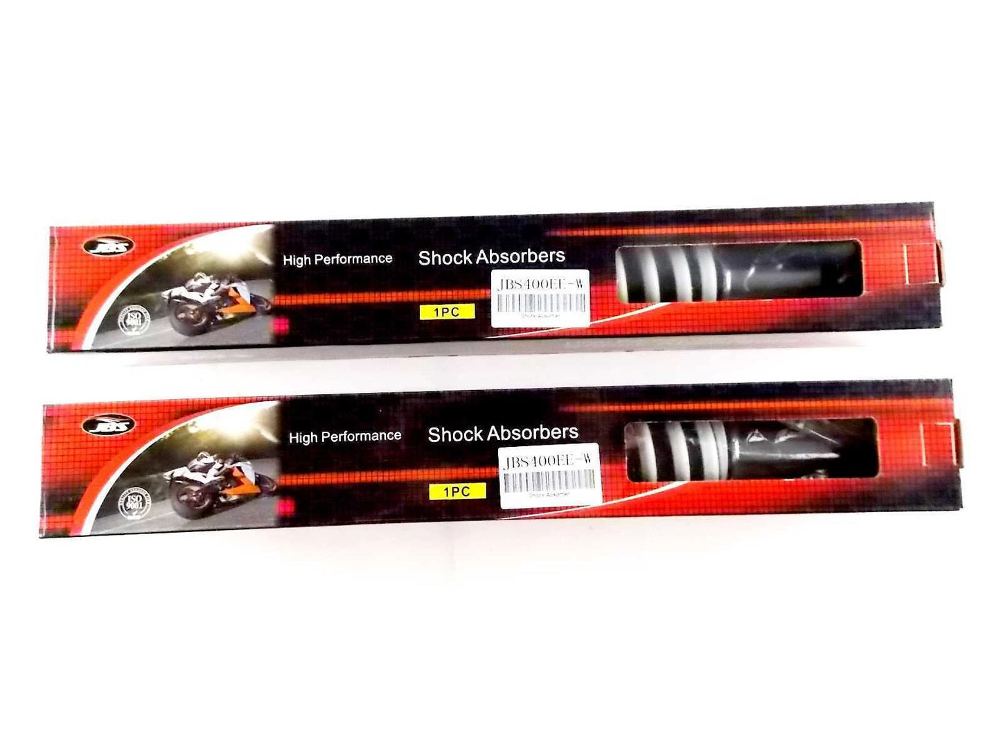 400mm White/Chrome Rear Shock Absorbers for Honda XL500