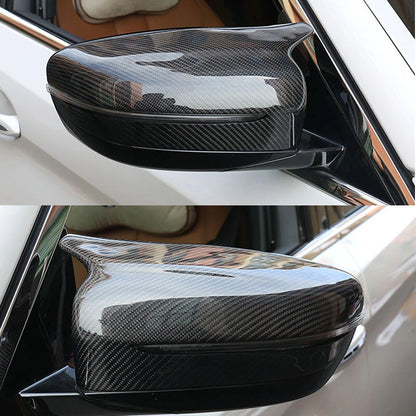 Real Carbon Fiber Side Mirror Replacement Cover For BMW 330i G20