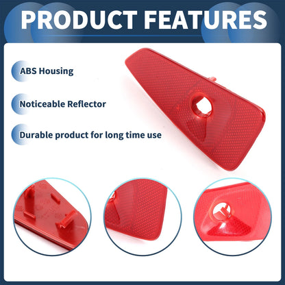 Bumper Reflector for Ford Focus MK4 IV Saloon Red Rear Right (2018-2023)