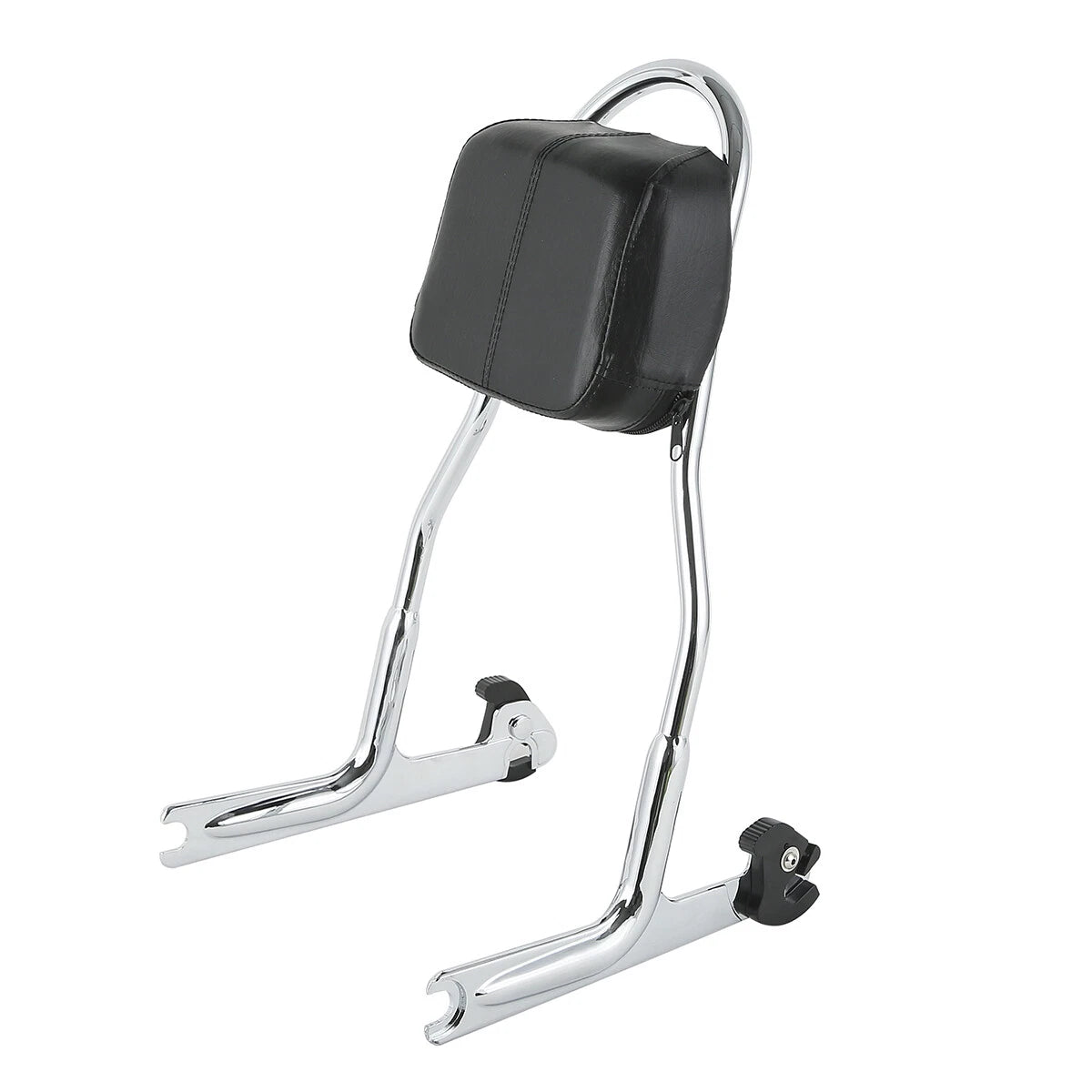 Chrome Detachable Sissy Bar Backrest for Harley Softail Fat Boy (2000-2017)