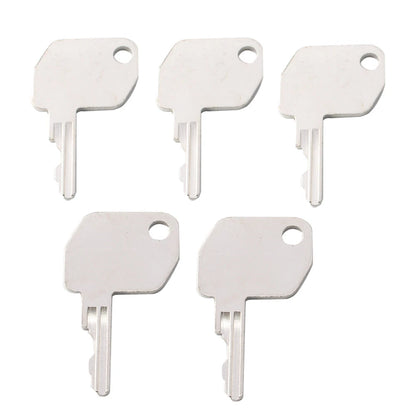 5 x Ignition Keys for JCB New Holland Backhoe (No Year Specified)