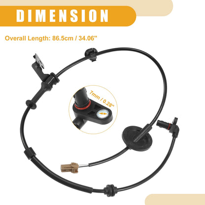 Rear Left ABS Wheel Speed Sensor for Kia Rio (2012-2017)