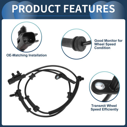 ABS Wheel Speed Sensor Front for Jeep Grand Cherokee