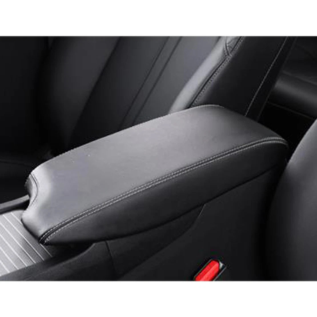 Leather Center Console Lid Armrest Cover for Hyundai Sonata (2020-2021)