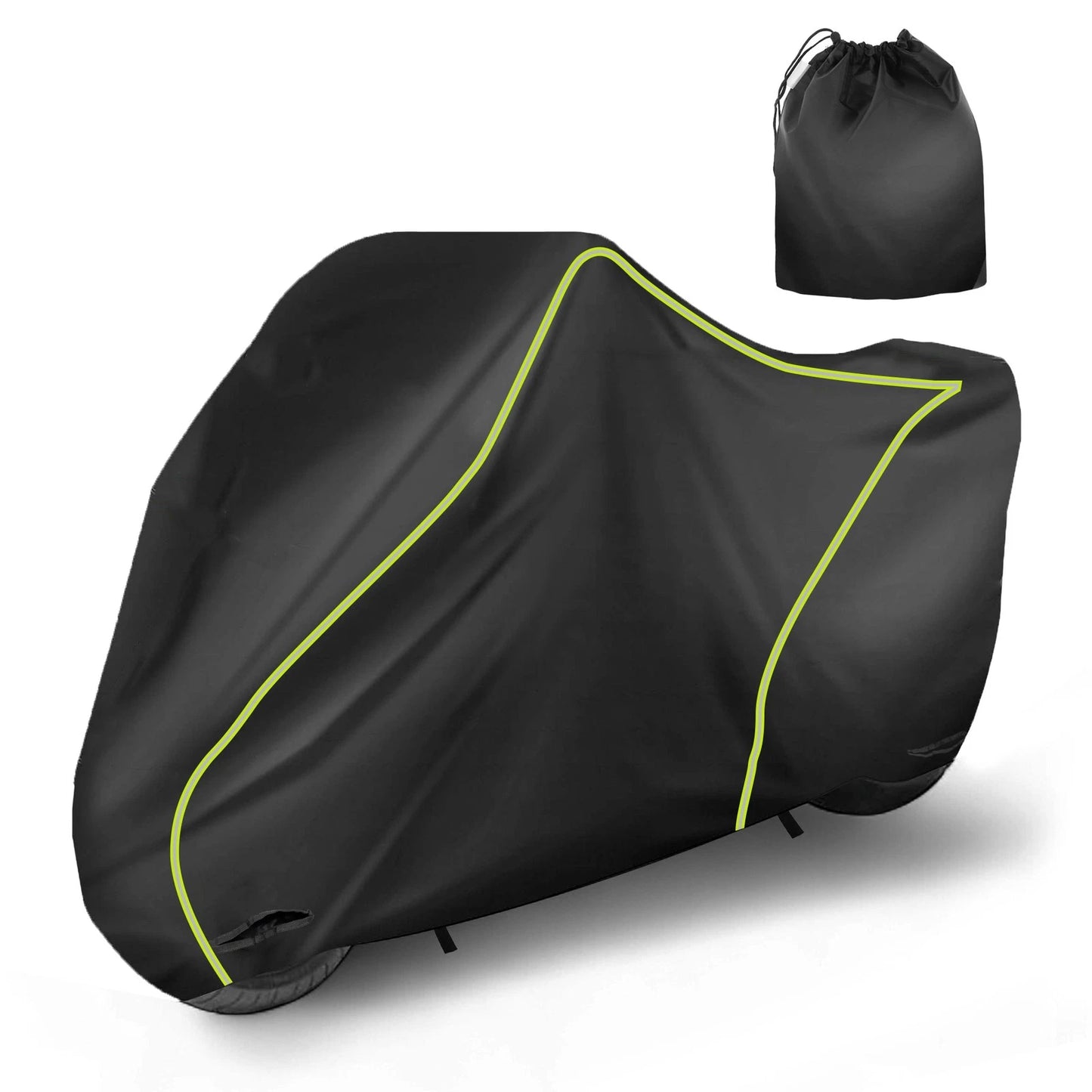 Outdoor Waterproof Motorbike Motorcycle Cover All Weather Protector Black 275cm