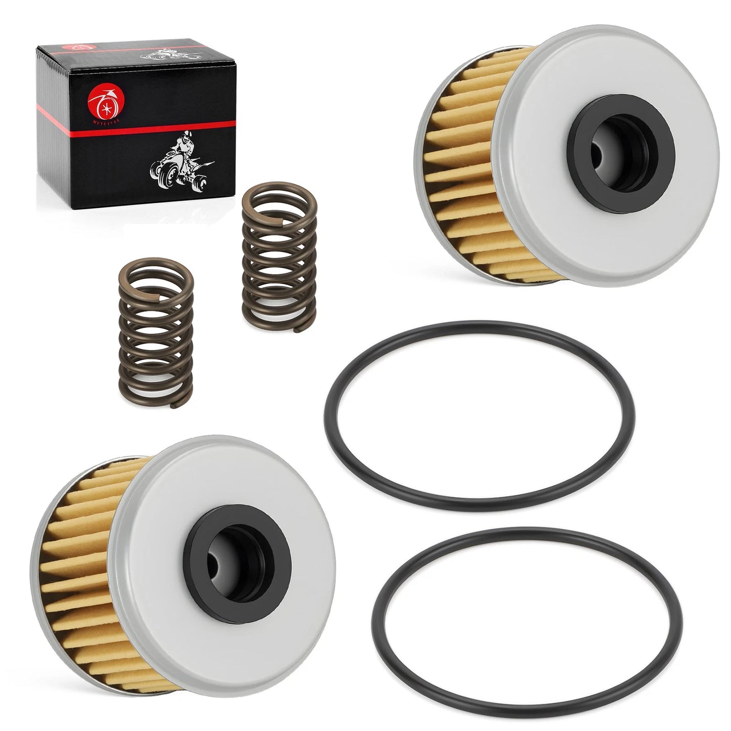 Oil Filter & O-Ring Spring for Honda CRF250X 2004-2009/2012-2013/2015-2017