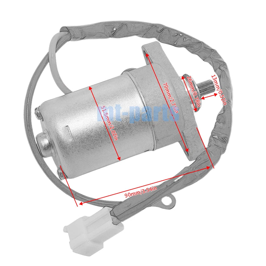 Starter Motor for Arctic Cat ATV DVX 90, Utility 90, Alterra 90 (2009-2024)