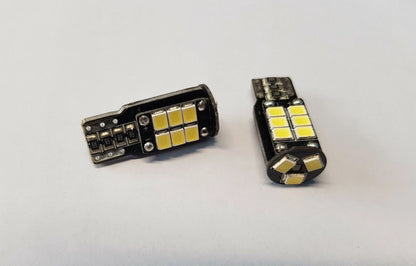 T10 wedge LED interior light 2pc 12V 6500K for Vehicles (2000–2024)
