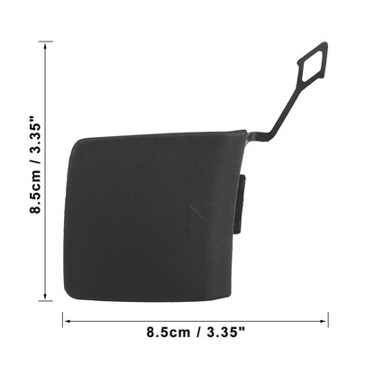 Car Rear Bumper Tow Hook Cover Cap Black for BMW X1 (2016-2022)