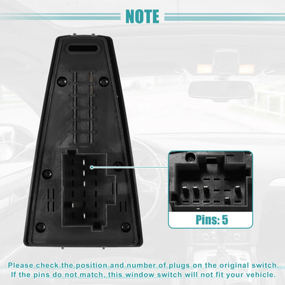 Right Passenger Side Power Window Control Switch for Volvo FH12 (2001-2005)