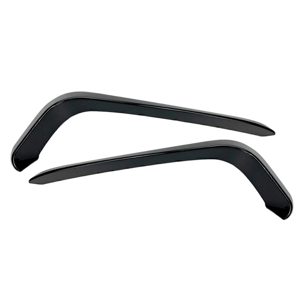 ABS Glossy Black Front Fog Light Trim for VW Passat Variant (2017-2018)