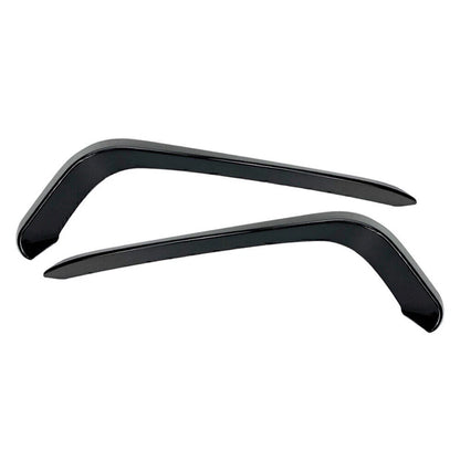 ABS Glossy Black Front Fog Light Trim for VW Passat Variant (2017-2018)