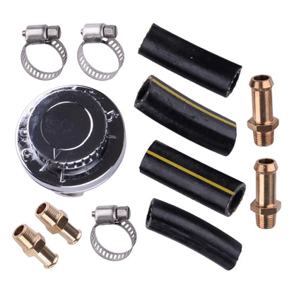 Adjustable Fuel Pressure Regulator Kit for Carburetor Engine (Universal)