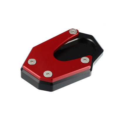 Aluminum Kickstand Plate Pad Red for Suzuki V-Strom 1050 (2020-2023)