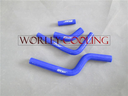 Silicone Radiator Hose Kit for Kawasaki KX250F/KXF250 (2004-2005) Blue
