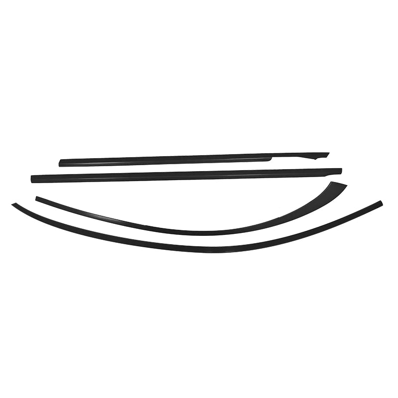 Gloss Black Window Trim Seal for Benz S-Class W223 (2020-2025)