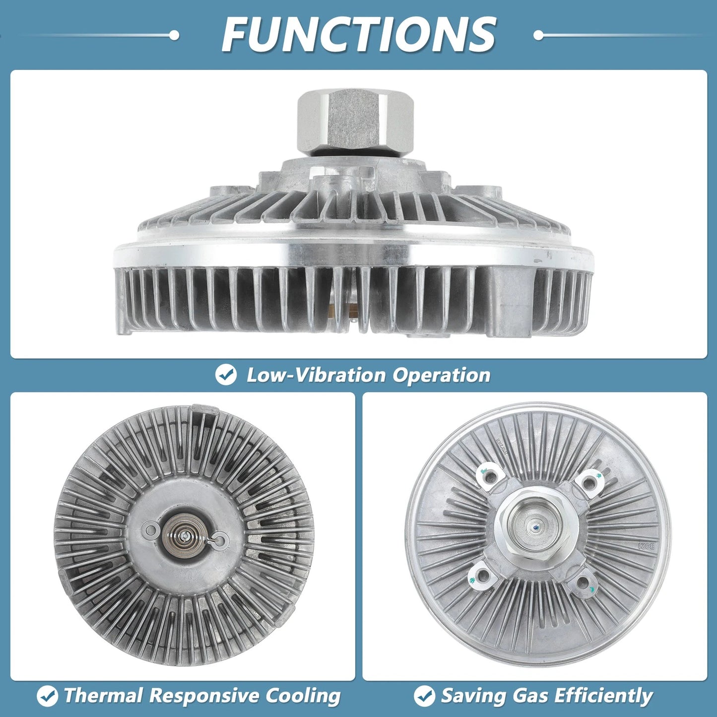 Cooling Fan Clutch for Dodge Dakota / Ram Dakota (2005 - 2010)