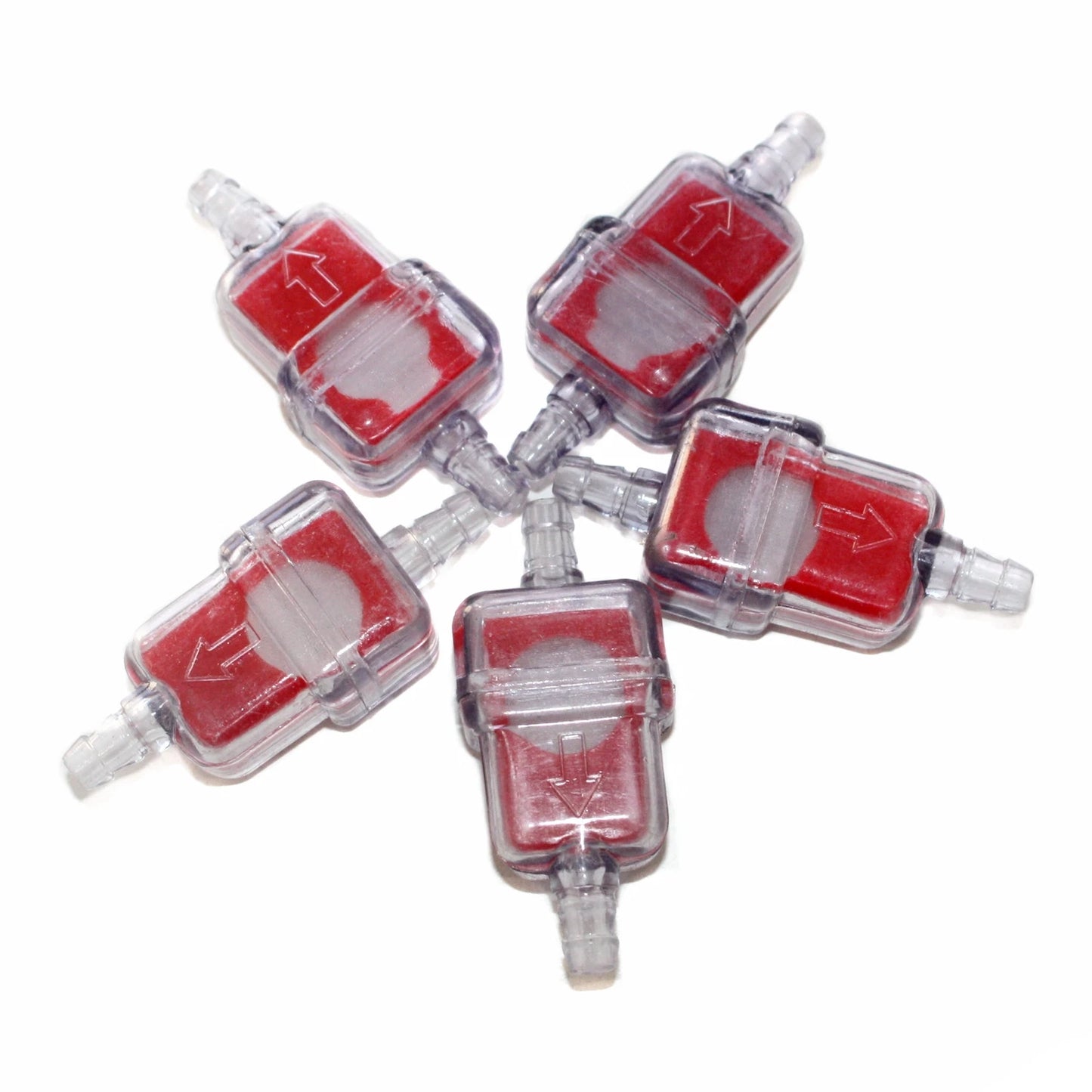 5 x 6mm Inline Petrol Fuel Filters for ATV Buggy Dirt Bike Quad