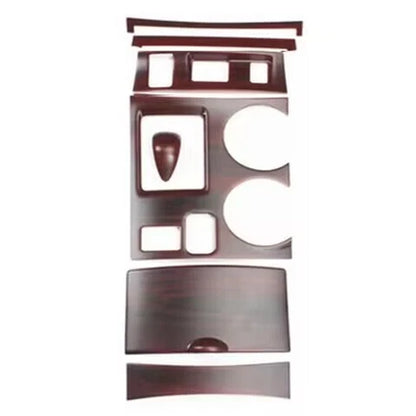 Matte Woodgrain Console Shift Panel Trim Cover for Toyota Highlander(2008–2013)
