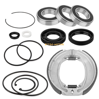 Rear Axle & Brake Bearing Seals & Shoes for Honda Recon 250 (1997–2024)