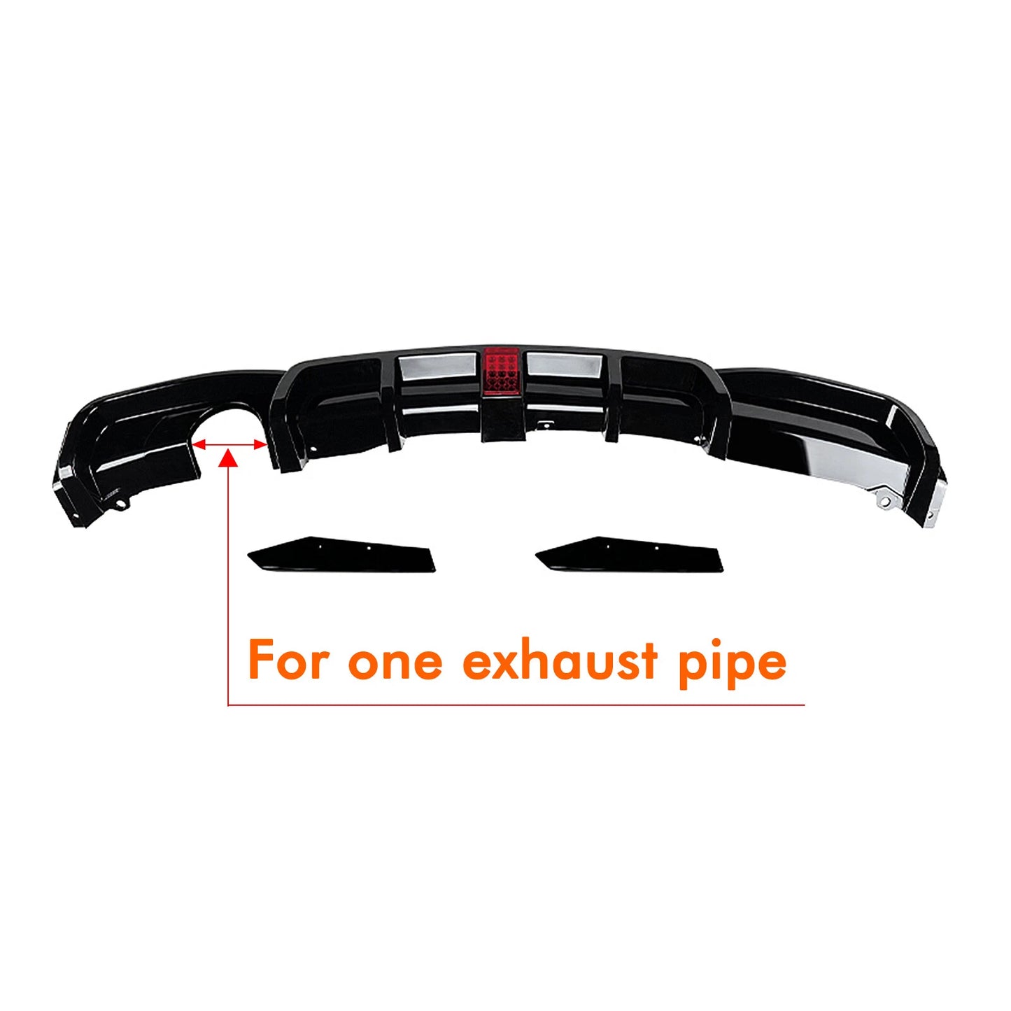Rear Bumper Diffuser Lip for BMW 3 Series F30 M Sport (2013-2019)