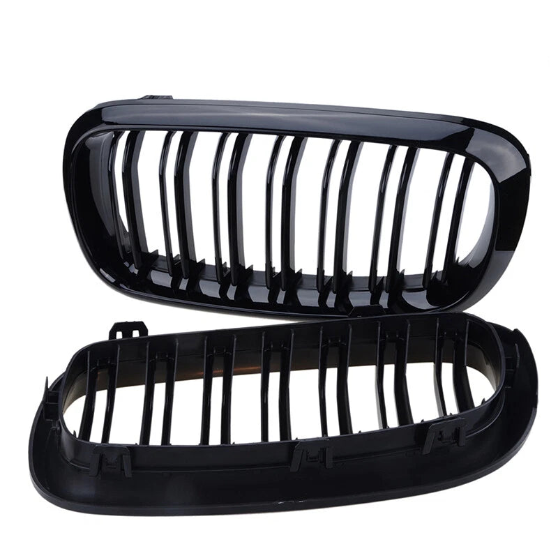 Gloss Black Front Kidney Grille for BMW X5 X6 F15 F16 (2014-2018)