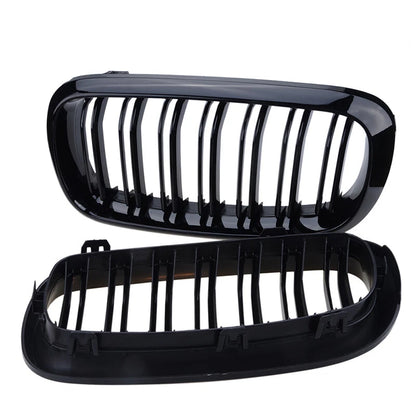 Gloss Black Front Kidney Grille for BMW X5 X6 F15 F16 (2014-2018)