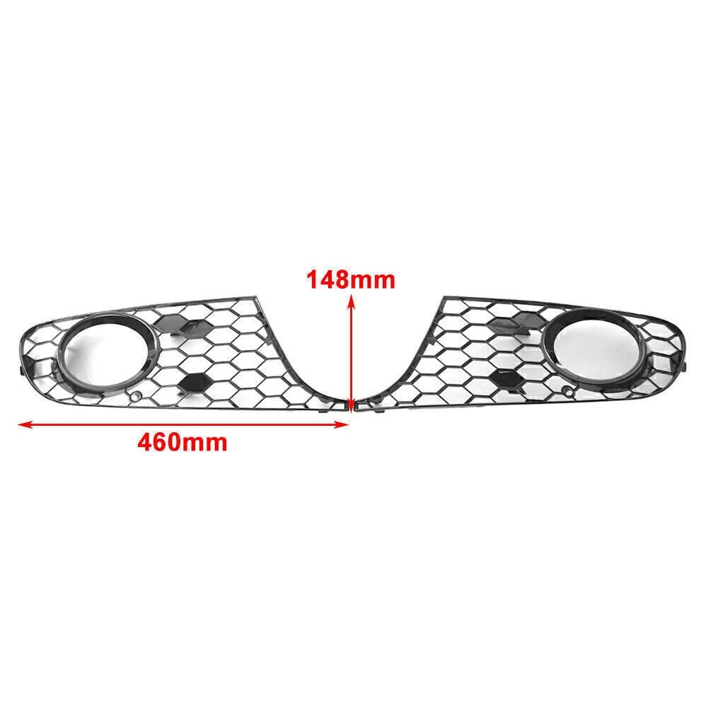 Honeycomb Fog Light Mesh Grille for VW Golf 6 Mk6, Jetta (2009-2014)
