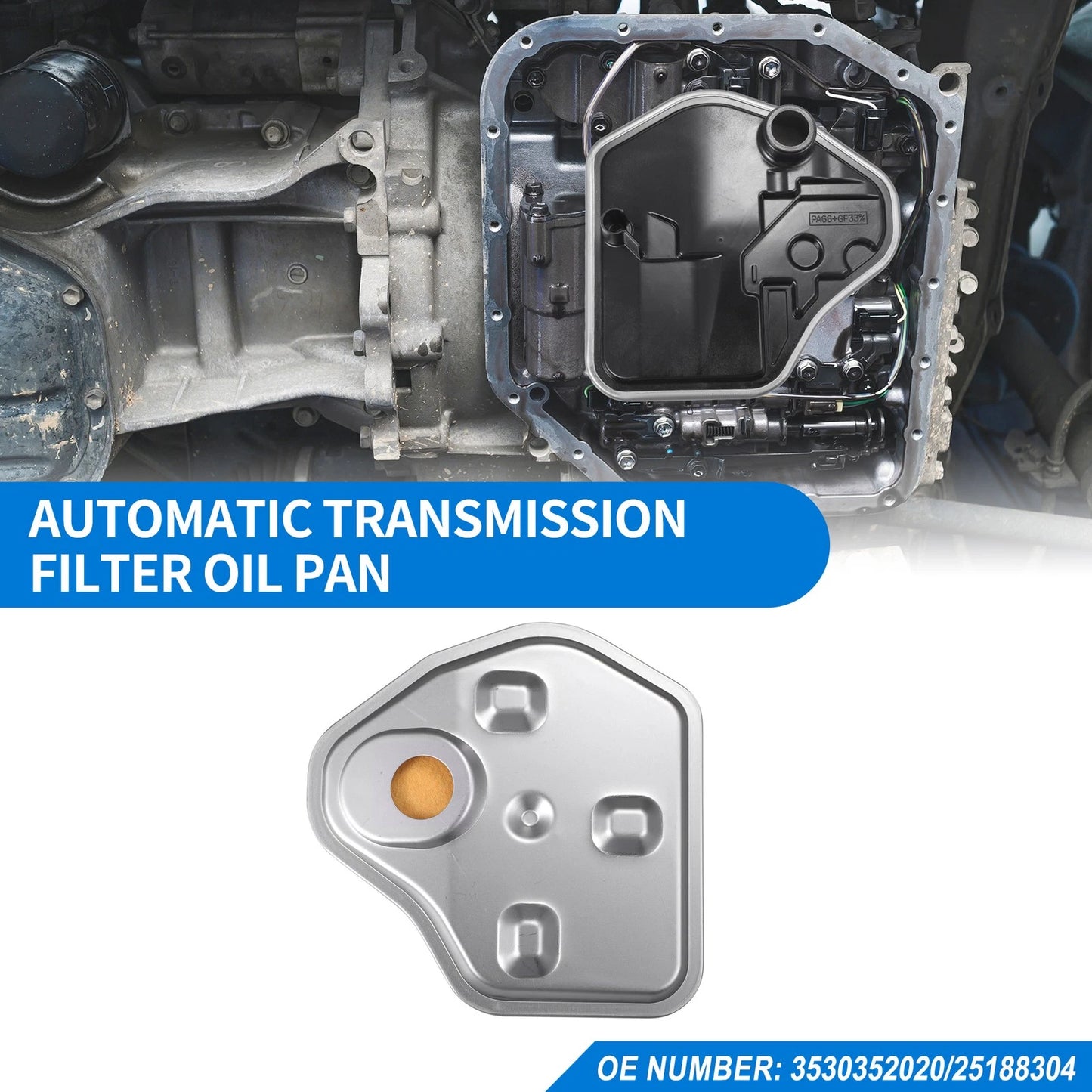 Transmission Filter Oil Pan Gasket Kit for Chevrolet